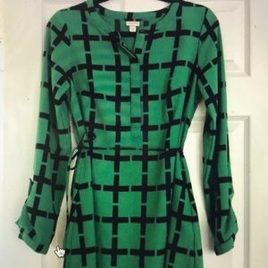 Target merona green dress